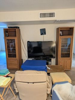 6 foot Plus rolling bookshelfs times 2