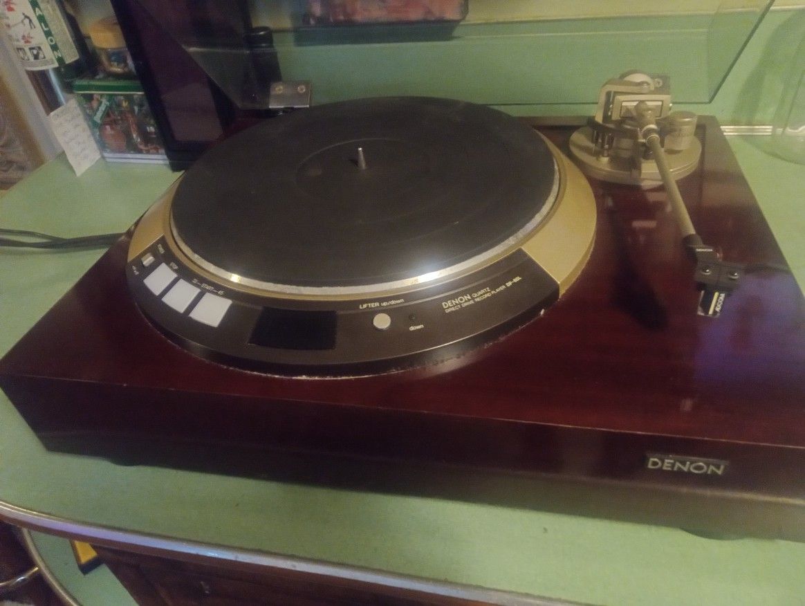 Denon Dp-60l Direct Drive Turntable Quartz Rare