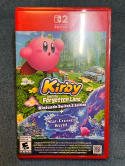Nintendo Switch 2 Kirby and The Forgotten Land + Star Crossed World