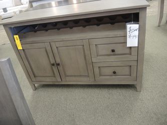 Davis Home Ohana 2 Drawer 2 Door Sideboard - Gray (Ohana Gray Finish) | Buffet | Credenza