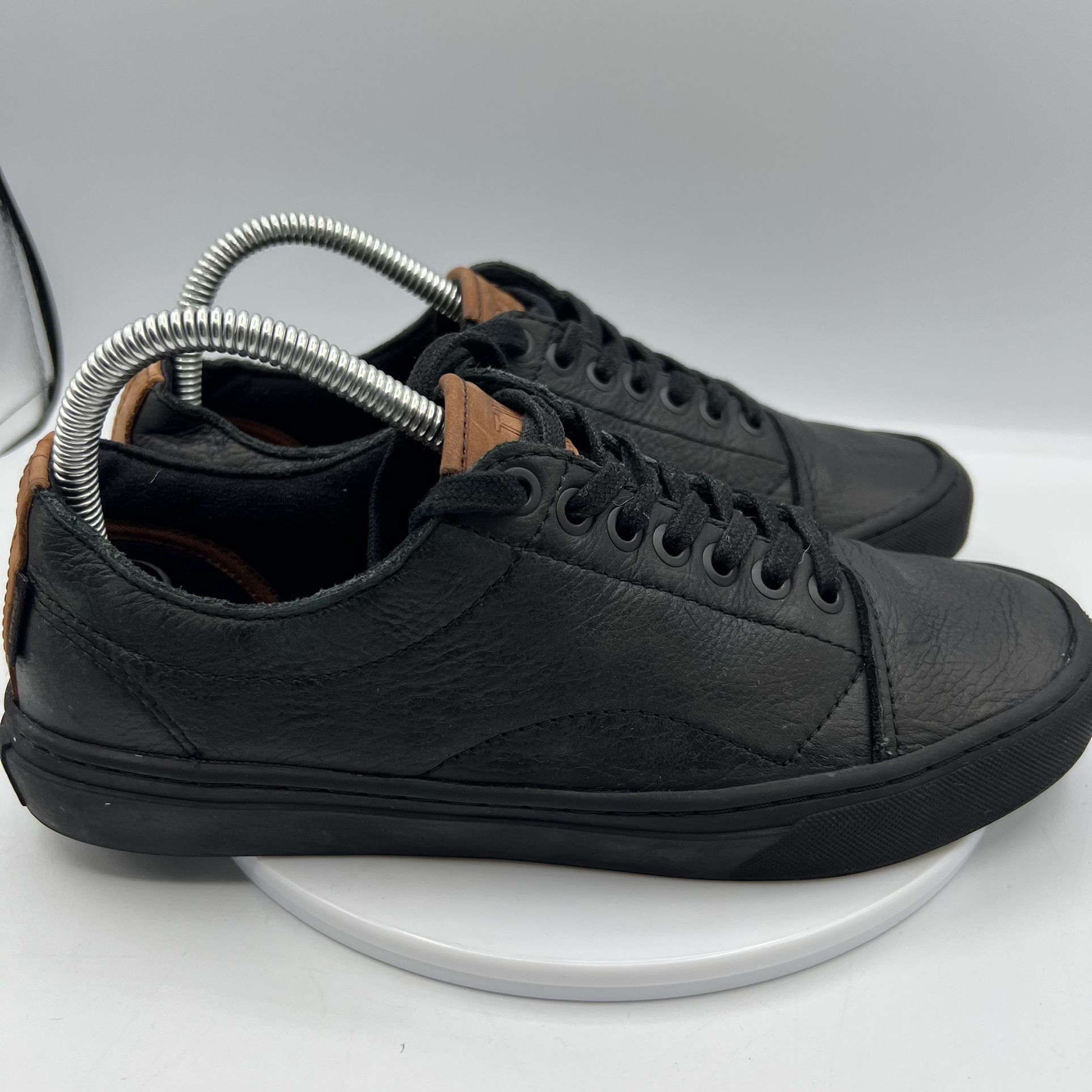 Vans OTW Leather Low Top Black Brown Men’s 7 VN-0NK0YSB Casual Skate Shoes