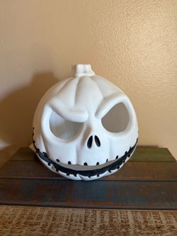 Halloween Disney NBC Jack Skellington Blow Mold Pumpkin Light Up Prop