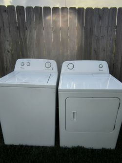 Amana washer set