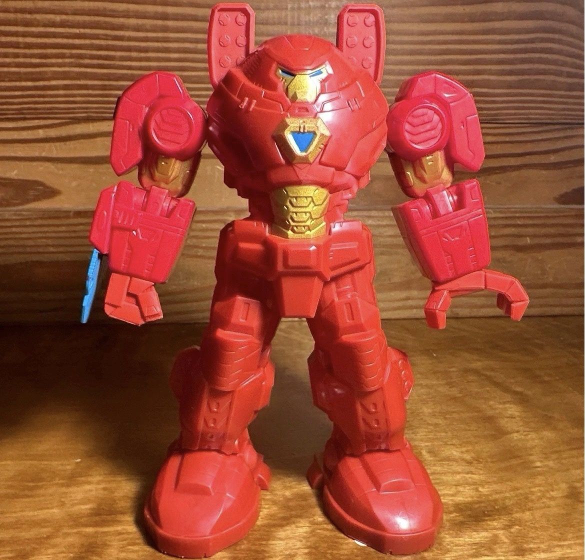 Avengers Marvel Mech Strike 8-inch Super Hero Ultimate Mech Suit Iron Man Figure