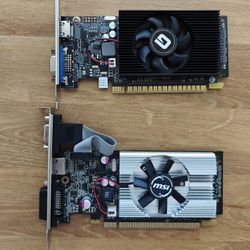 Basic Video Cards For Computer Desktop PC Nvidia GT 610 GPU Graphics Card 