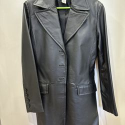 Black 3/4 Genuine Leather Jacket