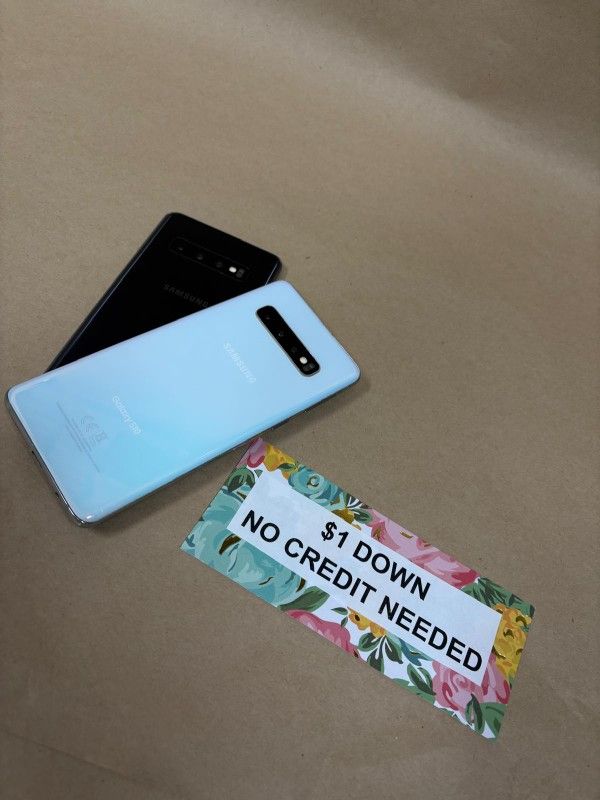 Samsung Galaxy S10 - Only $1 Today Pay The Rest Later!