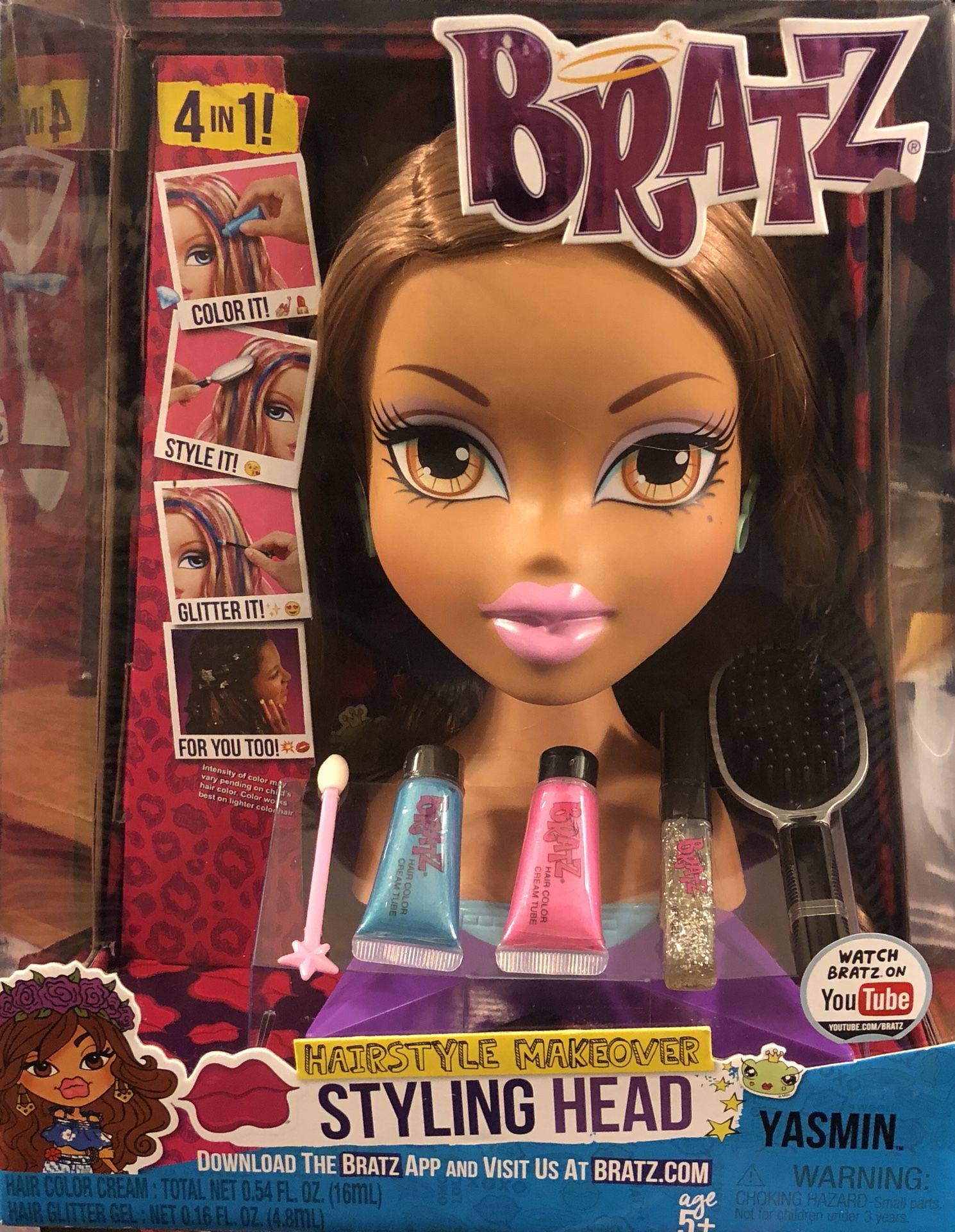 Bratz styling head Yasmin