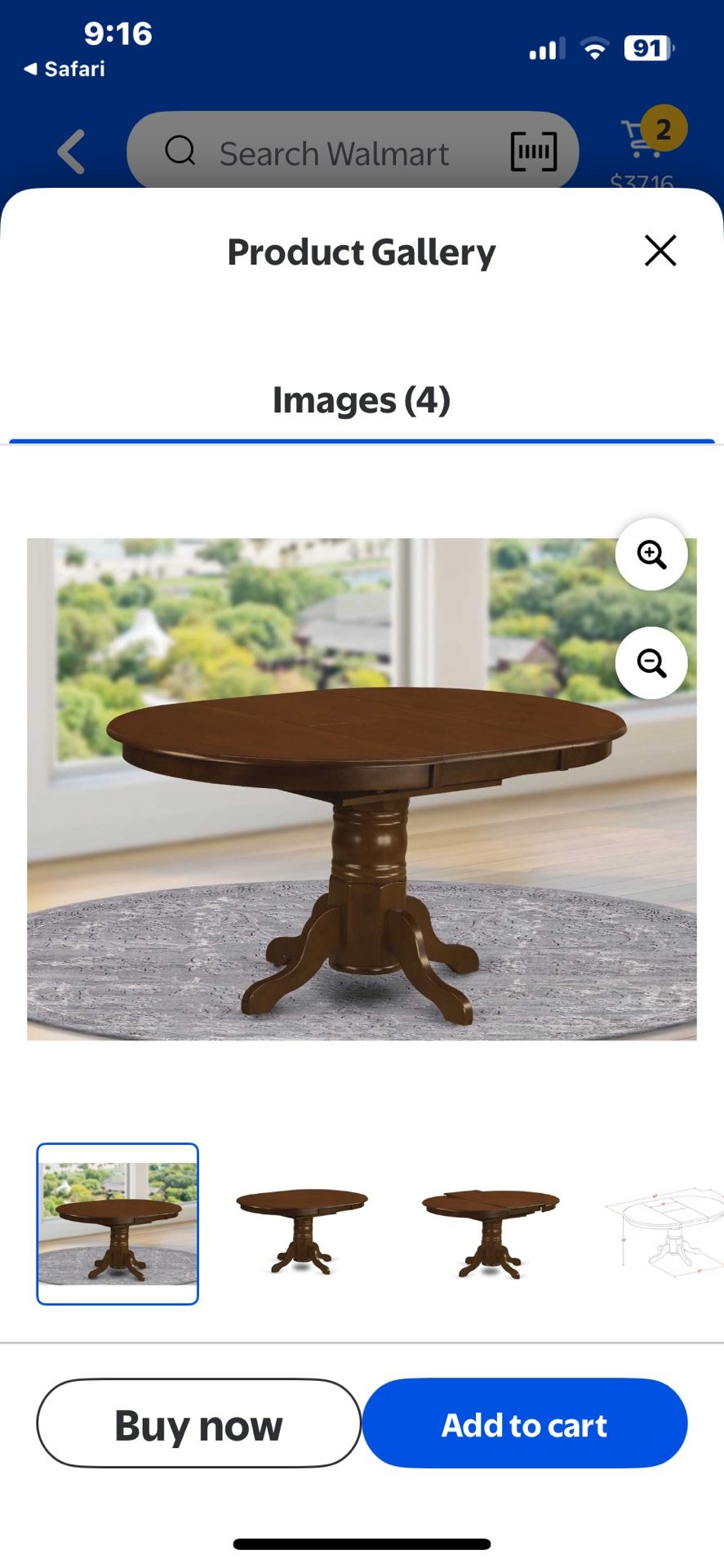 Dining Table (new In Box)