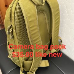 Camera Backpack $35.00 Like New 