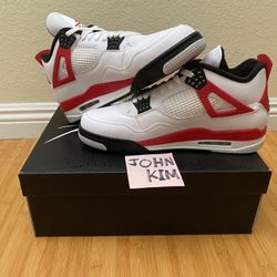 Jordan 4 RED CEMENT SZ 12