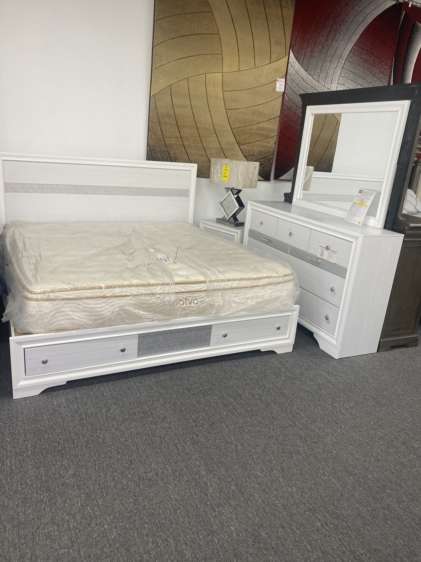 King Bed Frame Set $1,099