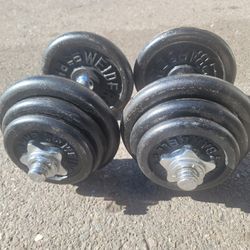 Complete Weider Barbell Set (70lbs)