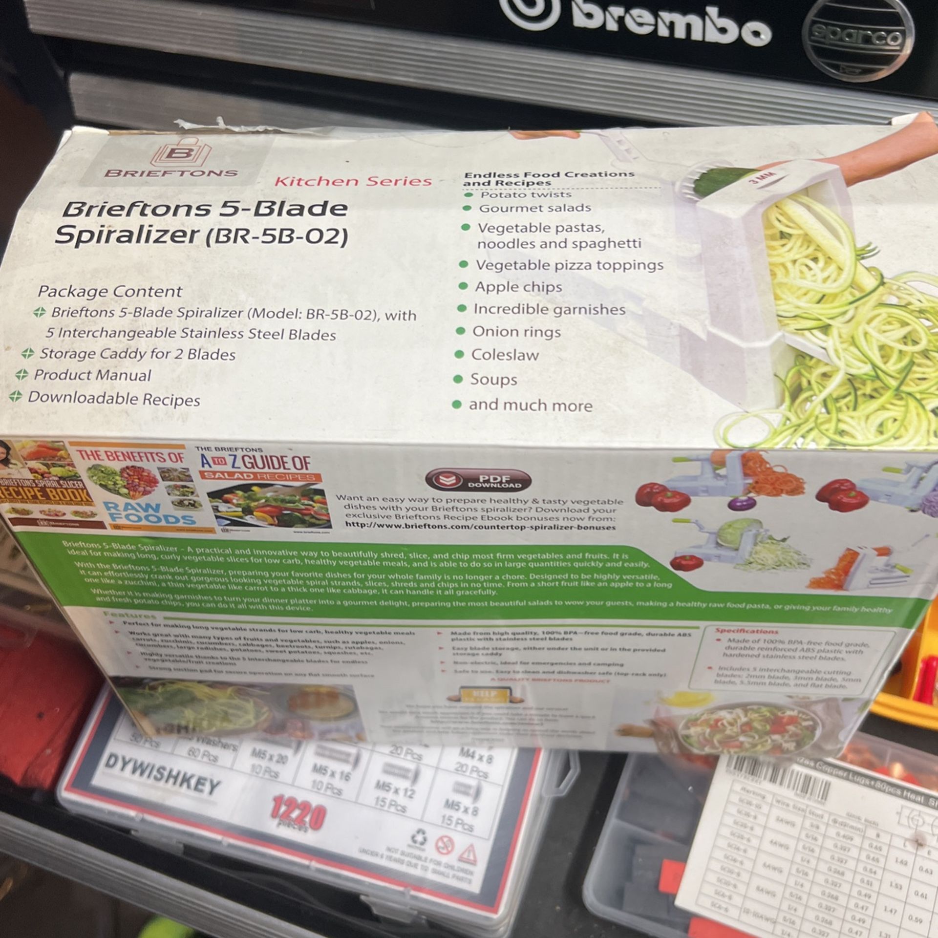 5 Blade Spralizer For Veggie