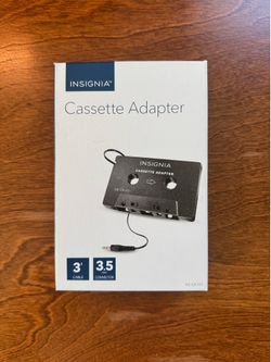 Insignia™ - 3' 3.5mm Cassette Adapter - Multi