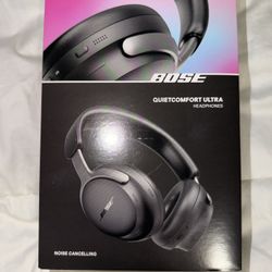 Bose QuietComfort Ultra - BRAND NEW Factory Sealed - Black