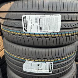 New Continental 275/35R22 PremiumContact Tires