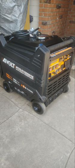 GENERADOR AIVOLT 10000 WATTS DUAL FUEL INVERTER PRENDE CON SWICH Y JALON