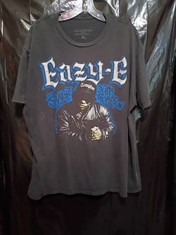 Easy - E " Straight Outta Compton " Airbrush - Style Graphic T-shirt. Size XL.