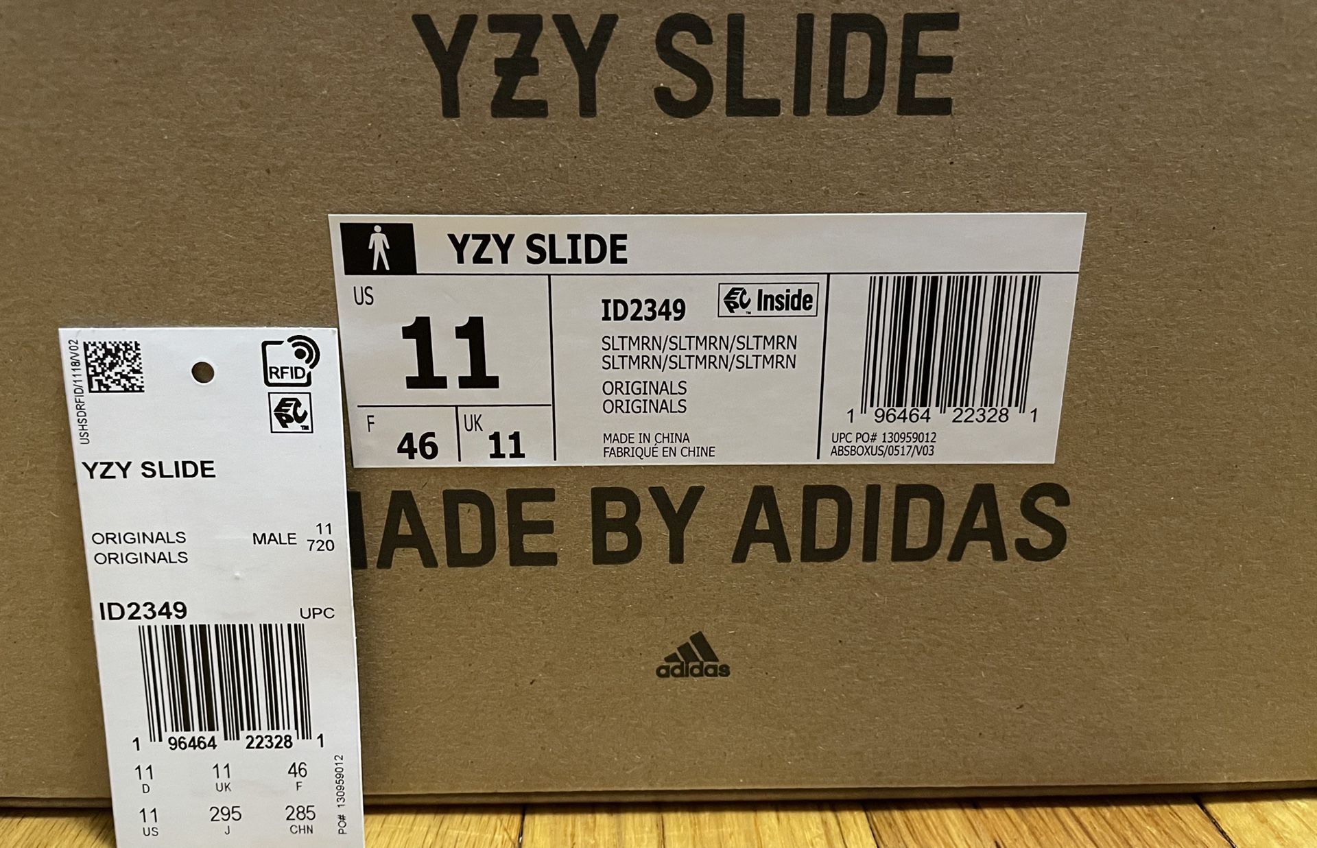 Release, adidas Yeezy Slide Slate Navy ID2349