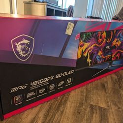 MSI MPG 491CQPX QD-OLED 49"Curved Ultrawide Gaming Monitor