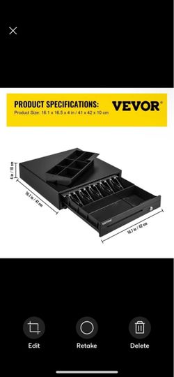 NEW 5 Bill Cash Register Drawer Compatible Epson/Star POS Printers