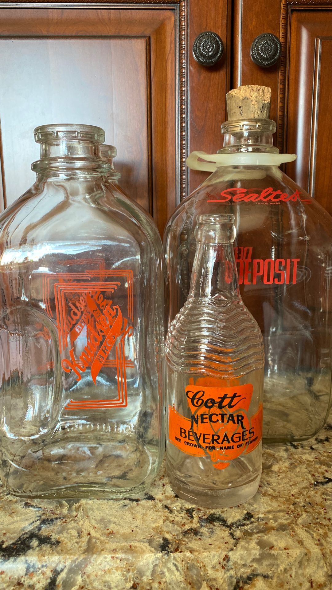 Vintage bottles