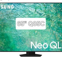 SAMSUNG 65" INCH NEO QLED 4K SMART TV Q85C ACCESSORIES INCLUDED 
