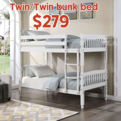 Wood Bunk Bed On Sale! 