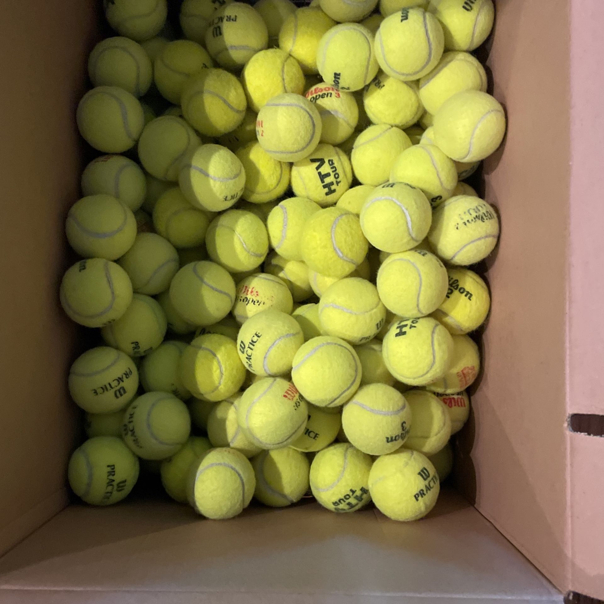 1000 Grade A Used Tennis Balls,used Only On Indoor Courts