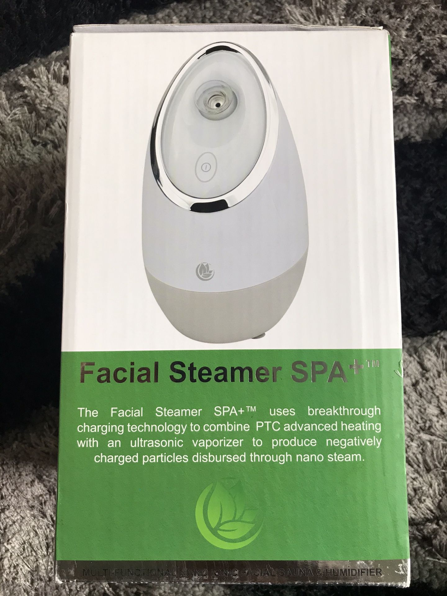 Facial Steamer SPA+ by Microderm Glo Nano Ionic Warm Mist Sauna & Humidifier