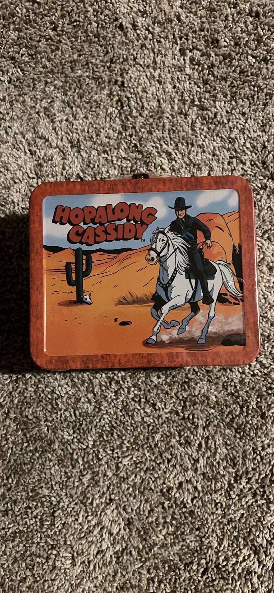 1999 Hallmark Hopalong Cassidy Limited/numbered Lunch Box Tin