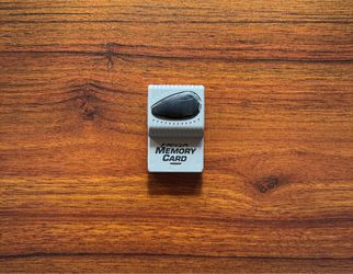 Mega Memory Card Sony PlayStation 1 PS1 Memory Card Gray Black for Console