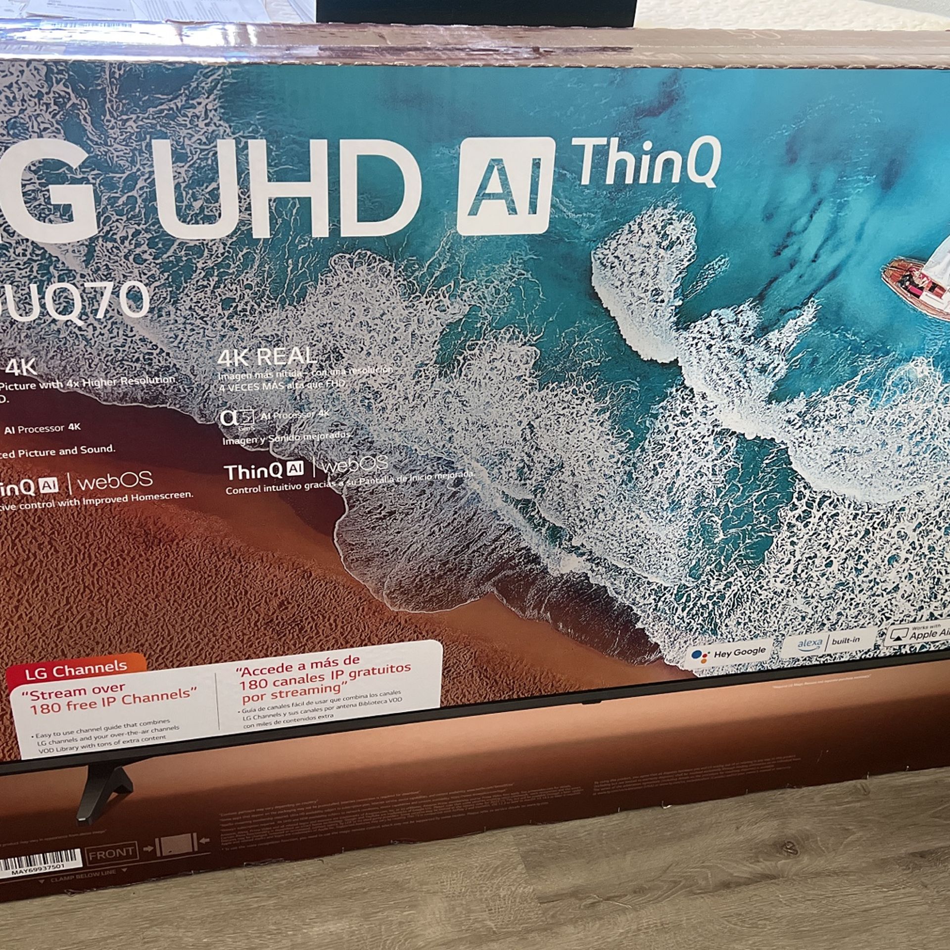 LG UHD AI ThinQ 50 Inch 