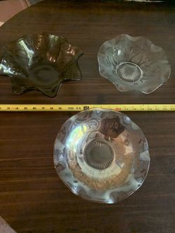 Glass Bowls All For $20