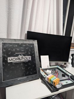 Monopoly Onyx Edition Collector’s Board Game