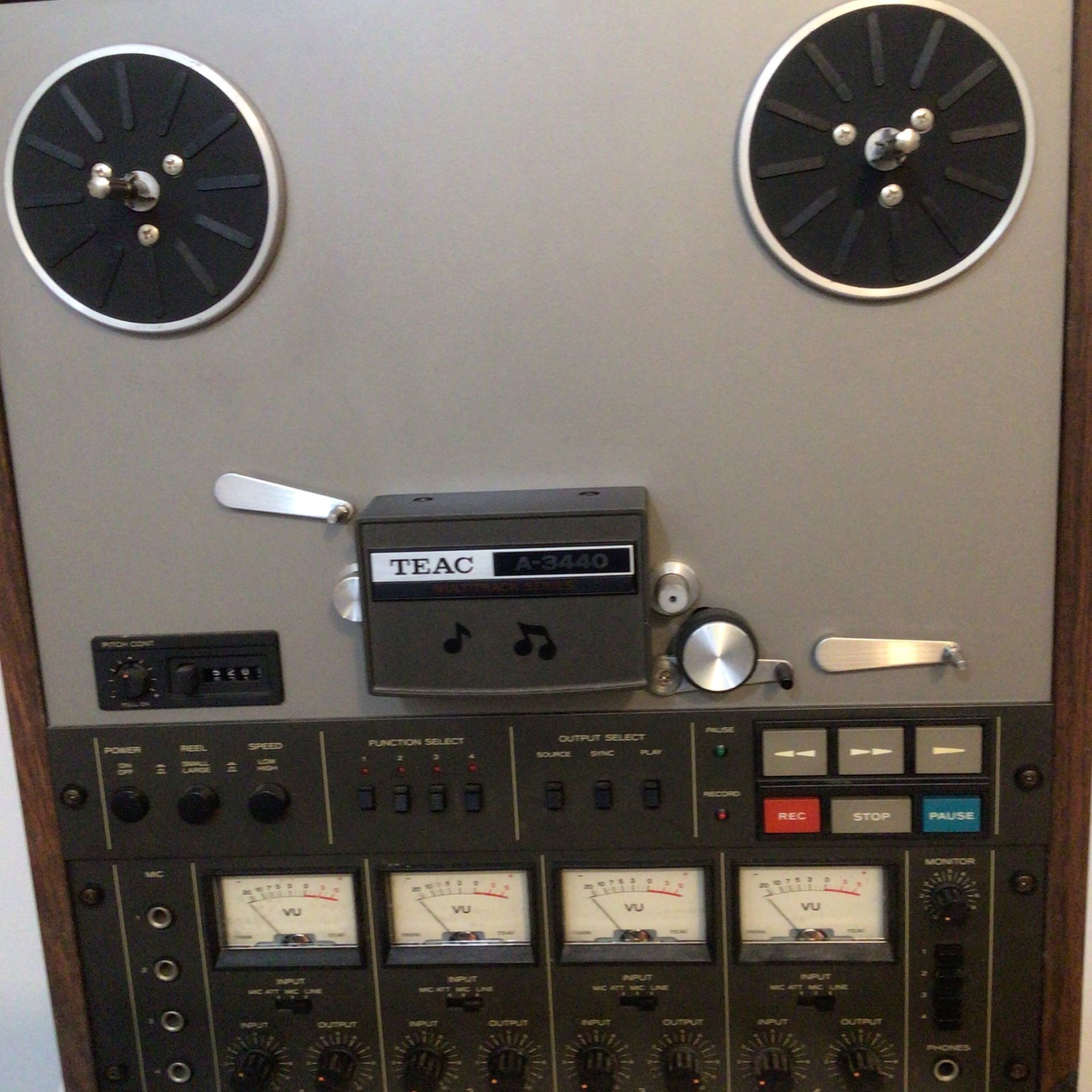 TEAC A-3440 Multitrack Reel To Reel Tape Recorder