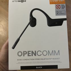 Aftershokz  Bluetooth Headset - New In Box