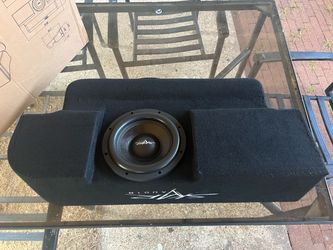 10” Skar Subwoofer With Box for Ford F-150