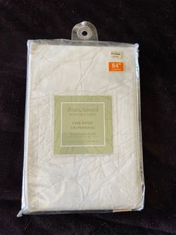 One panel sheer 84”