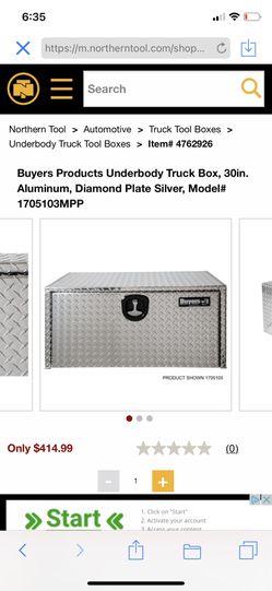 Underbody Truck Box