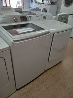 Samsung Washer And Dryer Set Electric 
