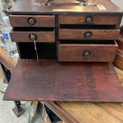 Wood Vintage Box From 1950