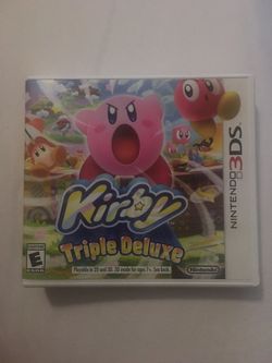 Nintendo 3ds kirby triple deluxe