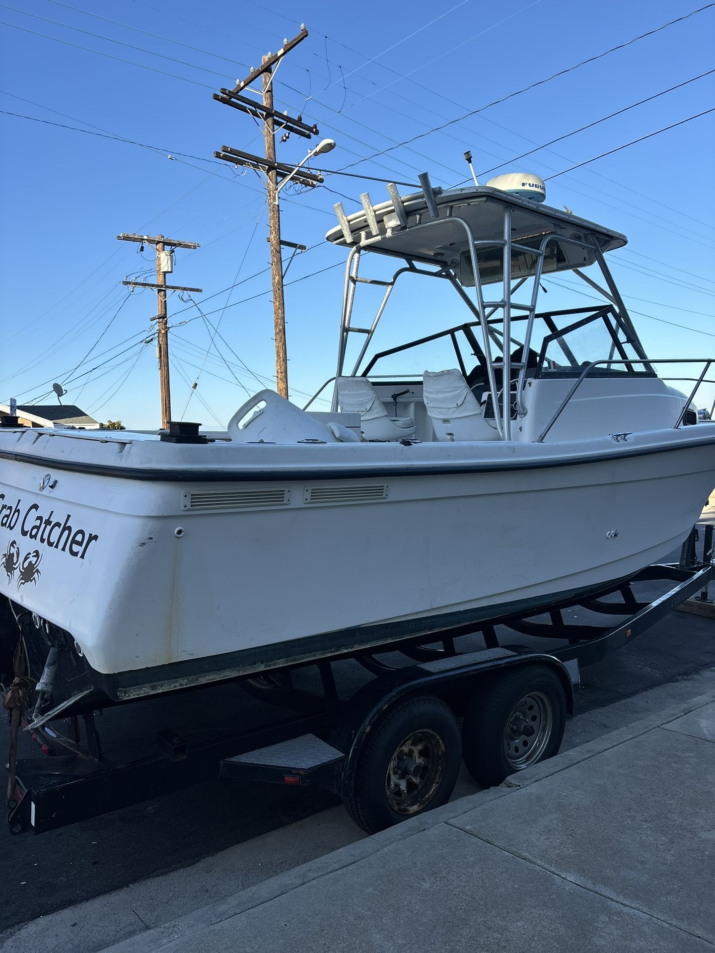 1996 Bayliner Trophy walk around