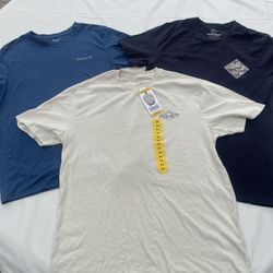 SZ MEDIUM HURLEY, SALTY CREW, BILLABONG SHIRTS