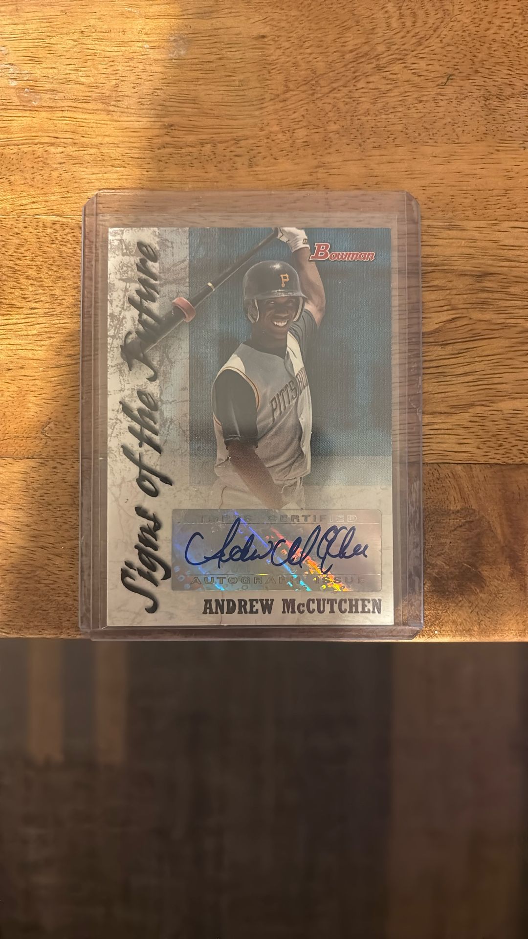 🔥 Andrew McCutchen 2007 Bowman Signs of the Future Auto #SOF-AM 🔥