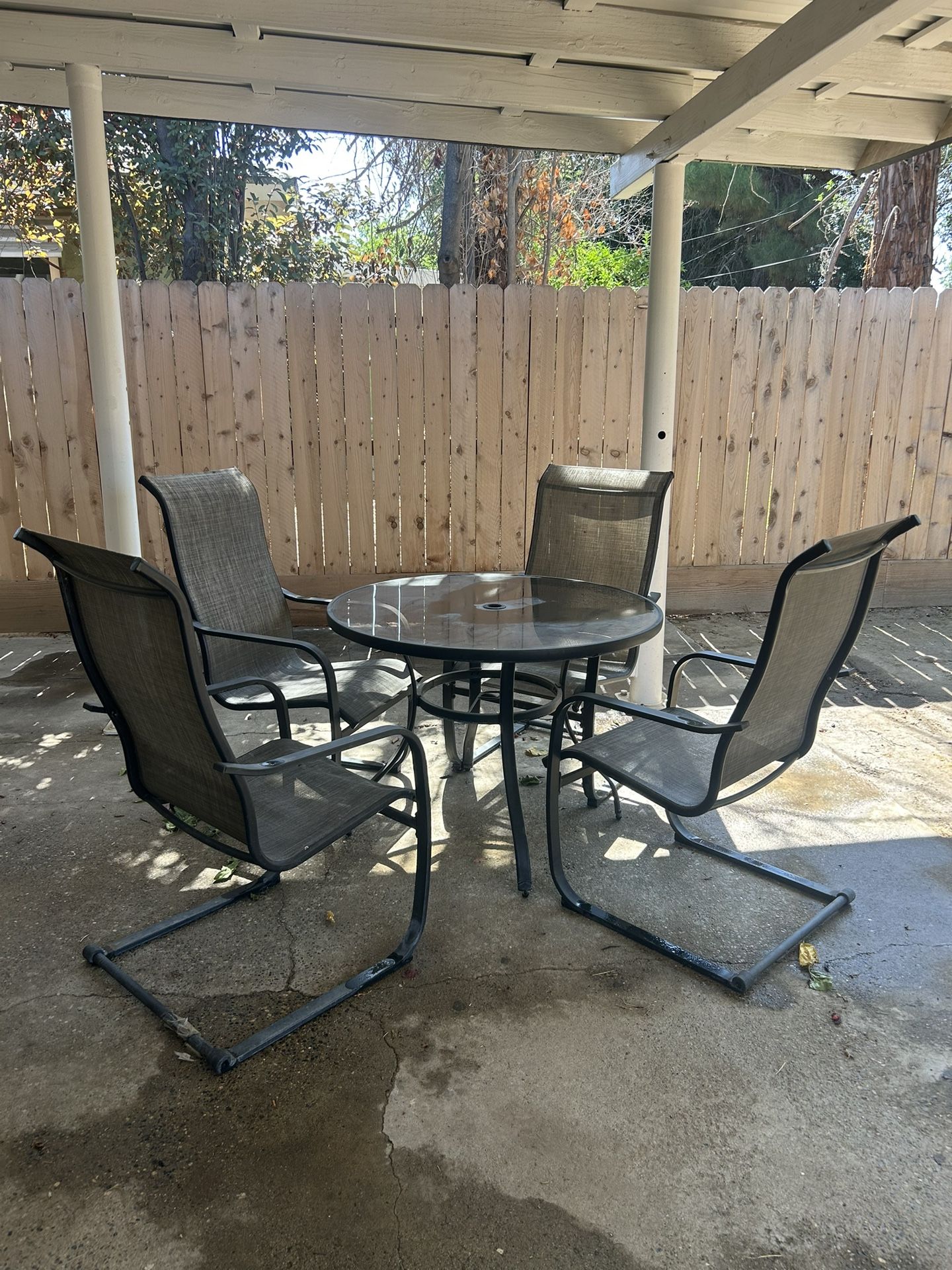 Patio Table And Chairs For Sale.
