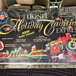 Collectible Lionel Train Christmas Set 7-11000