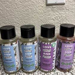 Love Beauty And Planet Shampoo’s(4 For $24)